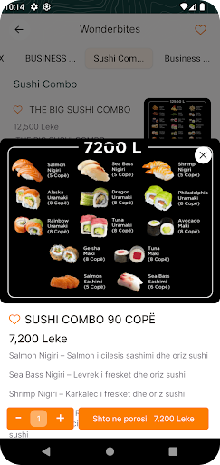 Poro Food Delivery Screen 3