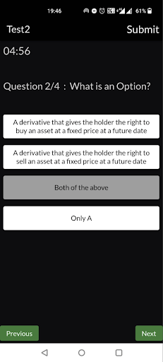 Android application FINTRO screenshort
