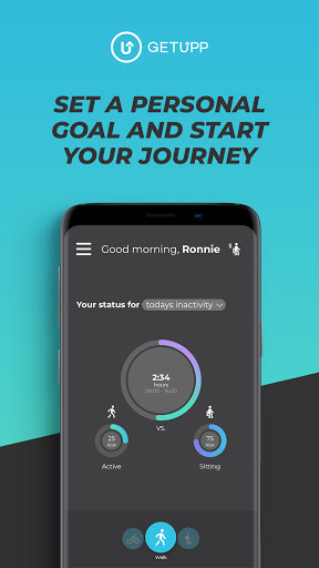 Android application GetUpp screenshort