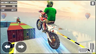 Moto Racing: Stunt Race Games - Screenshot 1