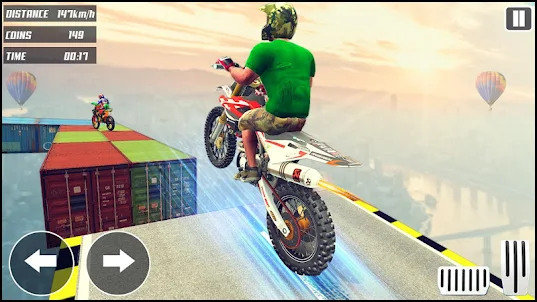 Moto Racing: Stunt Race Games
