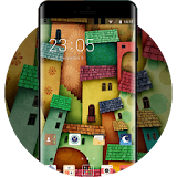 Cartoon City Graffit Theme:Free Android Theme icon