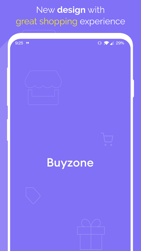 Android application Buyzone screenshort