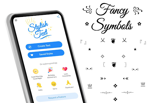 Screenshot of Stylish Text- Letter Style Art