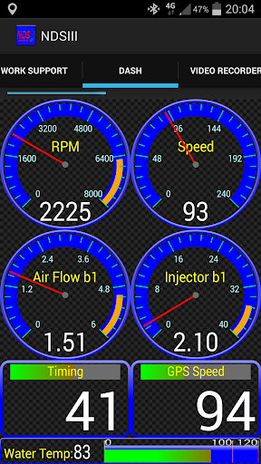 Android application NDSIII screenshort