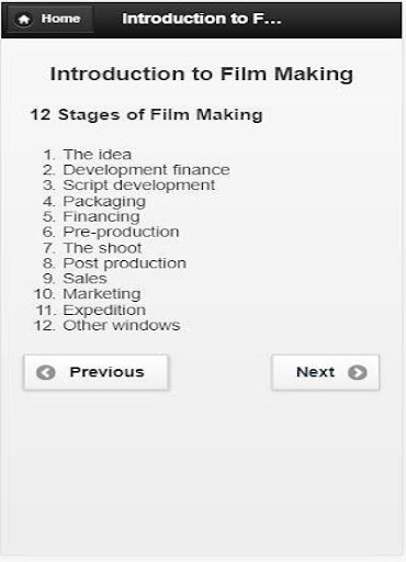 Film Making Screen 2