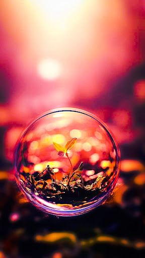 Bubble Wallpaper Screen 2