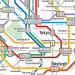 Cover Image of Tải xuống Tokyo Metro Map  APK