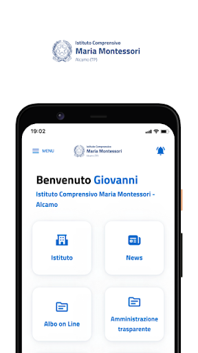 Android application I.C. Montessori screenshort
