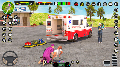 US Ambulance Driving Game 3D 1