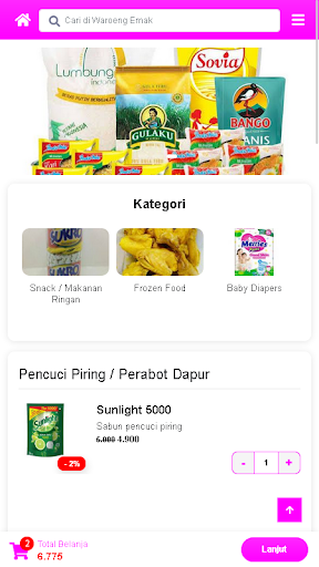 Waroeng Emak Screen 3