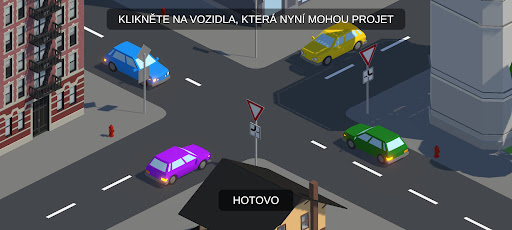Autoškola - Křižovatky Screen 2