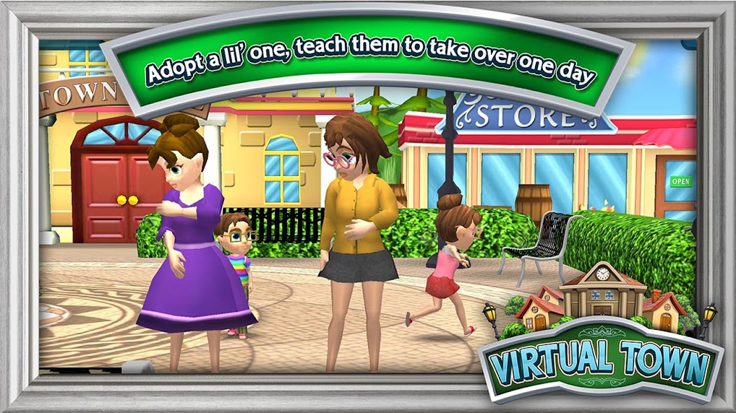 Virtual Town banner