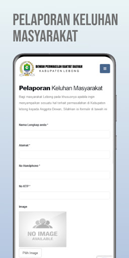 e-DPRD Kab.Lebong Screen 2