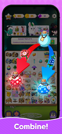 Screenshot of Magic Craft - Merge Tycoon