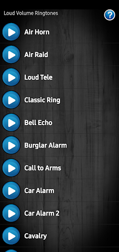 Android application Loud Volume Ringtones screenshort