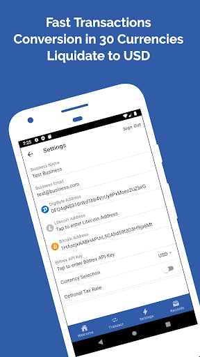 DigiCafe - Mobile DigiByte Poi