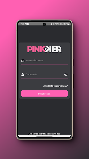 Android application PinkkerTV screenshort
