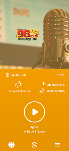 Rádio Biguaçu Screen 2