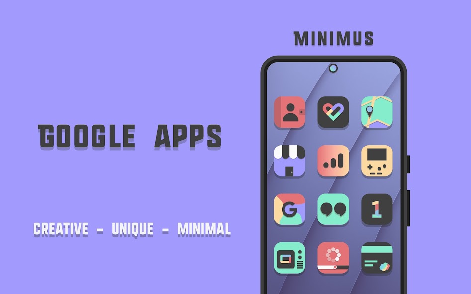 Minimus Icons 1.1.1 APK + Mod (Donate / Cracked / Mod Menu) for Android