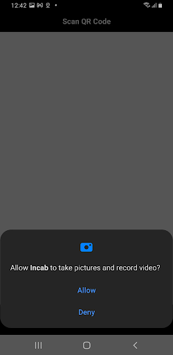 Incab UAT Screen 3