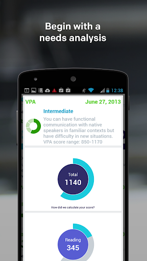 Android application Learn English - Voxy screenshort