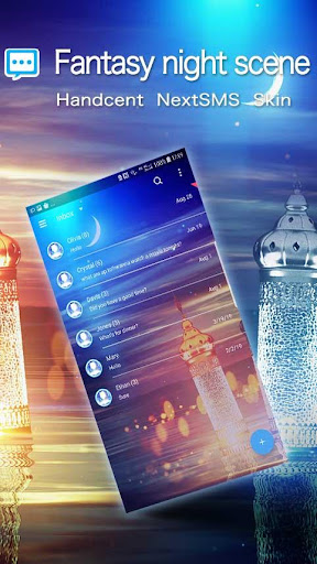 Screenshot of Fantasy night scene Next SMS S