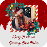 Christmas Greetings Card  Photo Maker