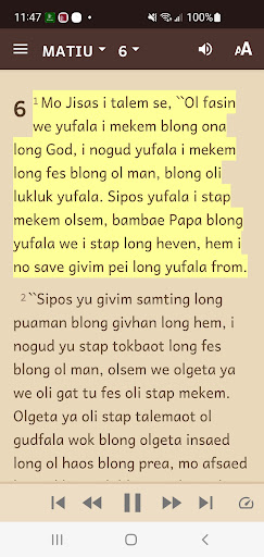 Bislama Bible Screen 3