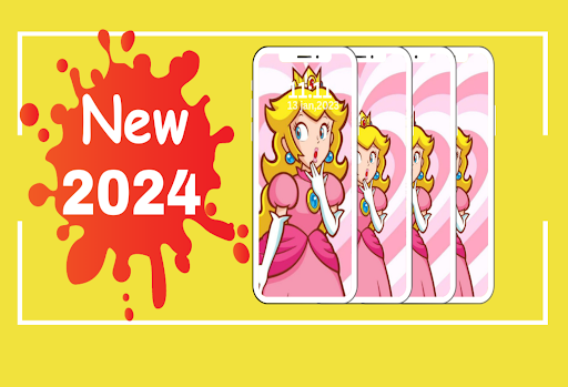 Princess Peach Wallpaper 4K