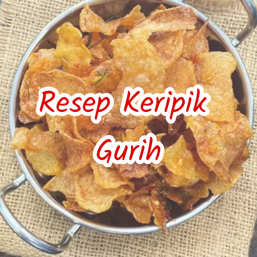 resep keripik gurih dan mudah logo