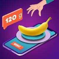 Digital Kitchen Food Weight Scale in Grammes Fun