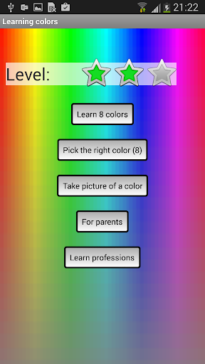 Learn Colors Screen 2
