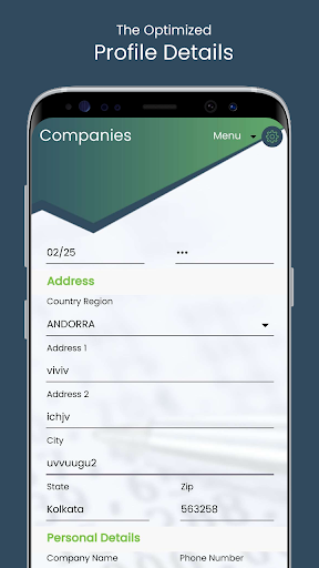 Android application Perfect Bookkeeping screenshort
