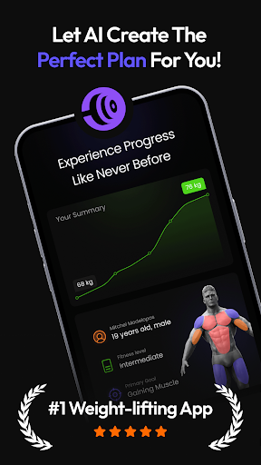 Android application Coachify.AI - Workouts & Diet screenshort