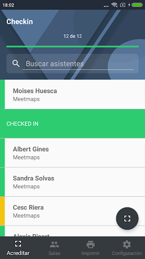 Checkin Meetmaps Screen 2