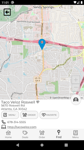 El Taco Veloz Screen 2