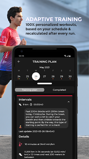 Trenara Coach - Running Plans Screen 3