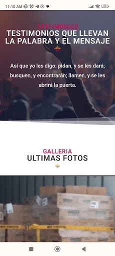 Android application Radio Explosión Cristiana FM screenshort
