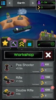 Turret Fusion Idle Clicker - Screenshot 2
