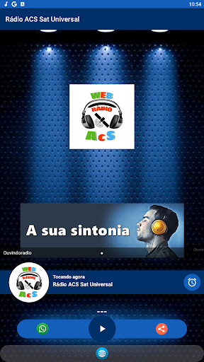 Rádio ACS Sat Web Screen 3