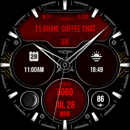 Analog Watch Face 043 screenshot 8