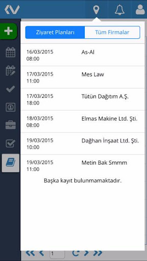 Android application KivaCRM screenshort