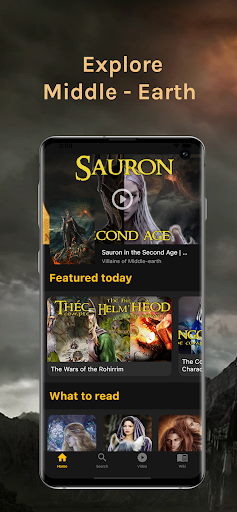 Android application The Lord of the Rings: Saga screenshort