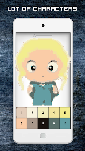 GoT Pixel Art - Color by Numbe Screen 3