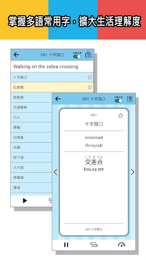 中英日詞彙實用3400 Screen 2
