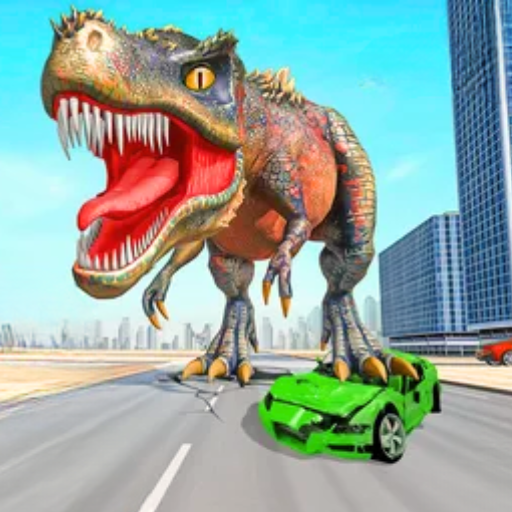 Rampage Dinosaur- Smash City logo