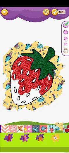 Fruits Coloring ASMR - Screenshot 2