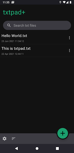 txtpad — Notepad for Android, Create txt files 🗒️ screen 1