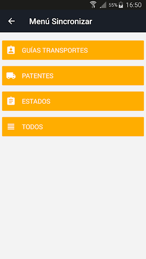 CMP Transportistas Screen 2